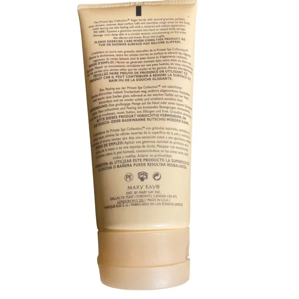 MARY KAY PRIVATE SPA COLLECTION EMBRACE TODAY sugar scrub Discontinued